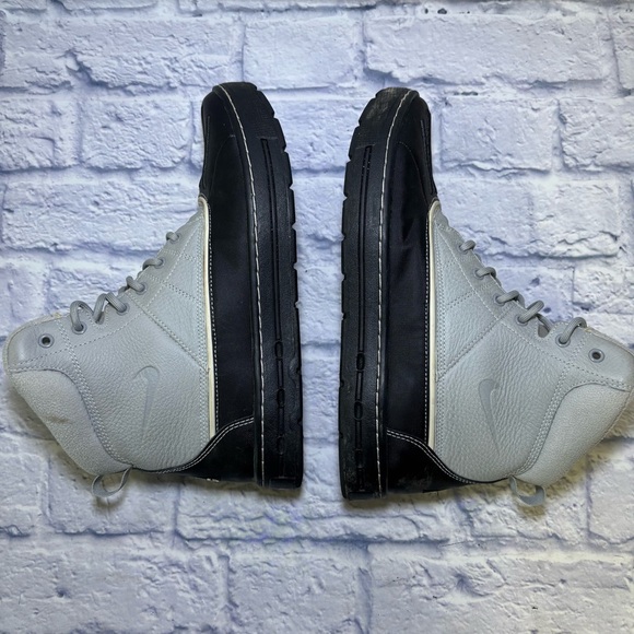 Nike ACG Woodside Matte Gray Black Mens 9.5 Duck Boots 386469-090 Snow Winter - Picture 12 of 16